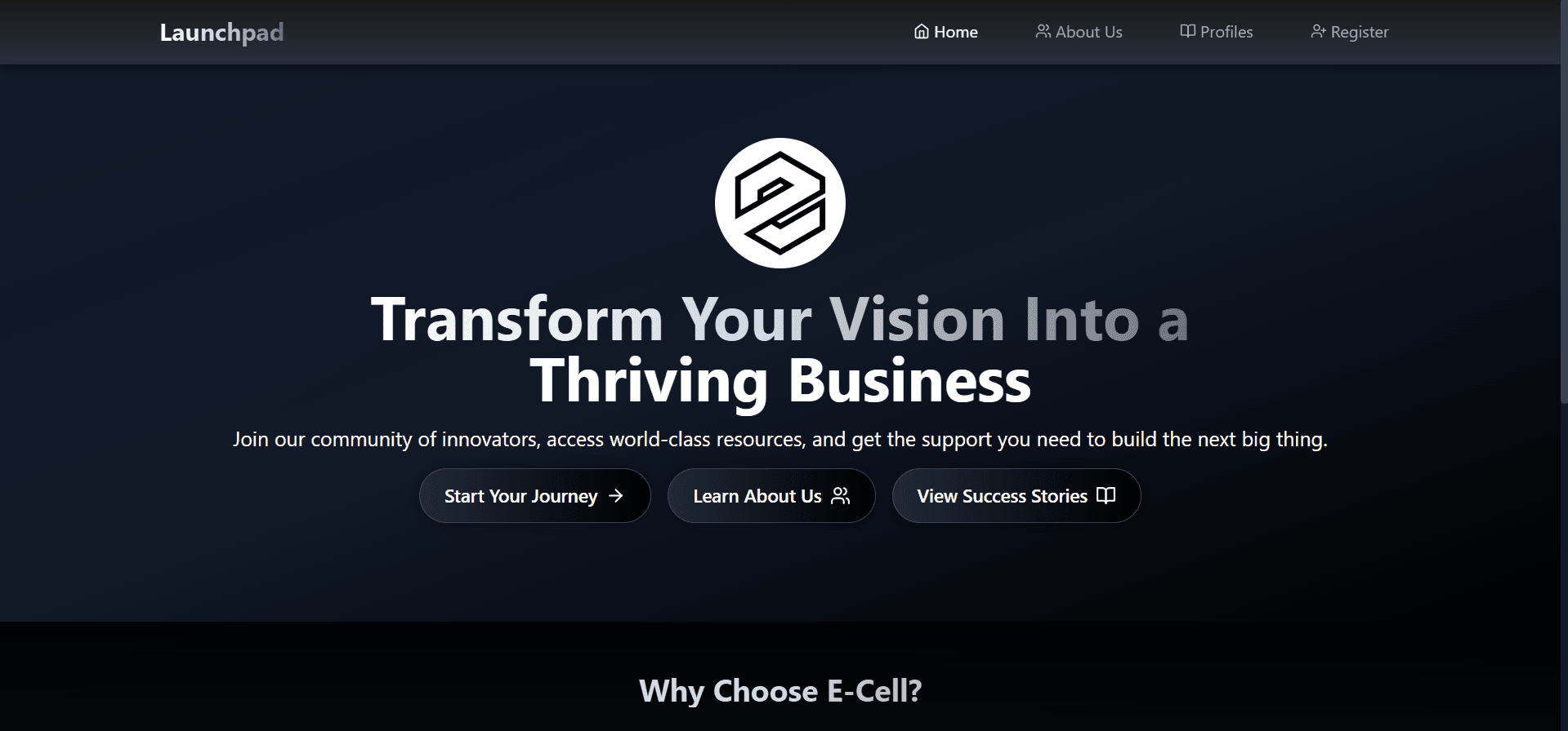E-Cell LaunchpadImg